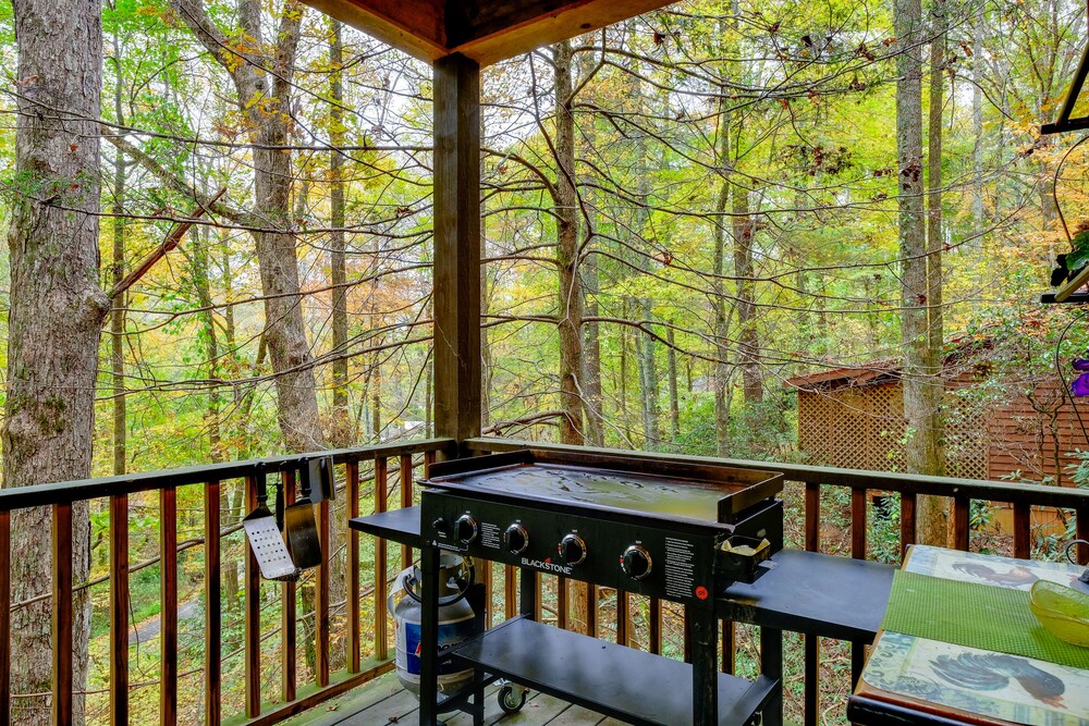 Bear Creek Lodge and Cabins in Helen Ga - Pet Friendly, River on Property, Walking Distance to downtown Helen