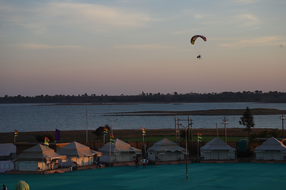 Hanuwantiya Tent City Jal Mahotsav view 2