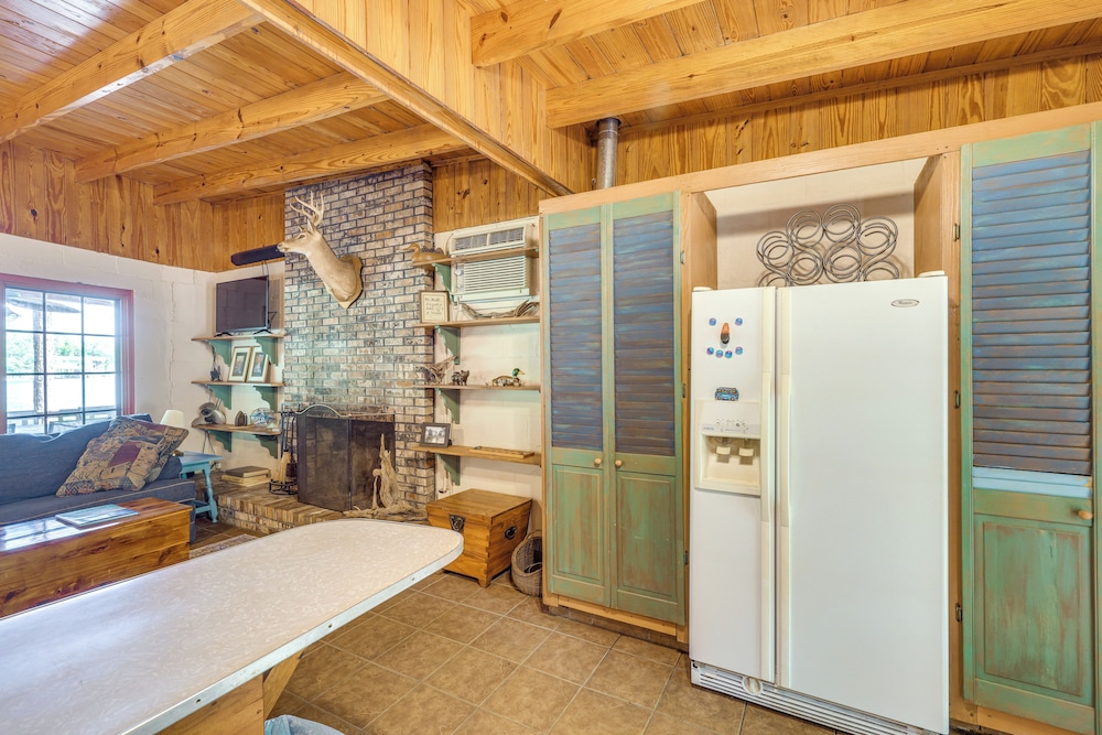 Dock + Stunning Views: Forested Lake Martin Cabin!