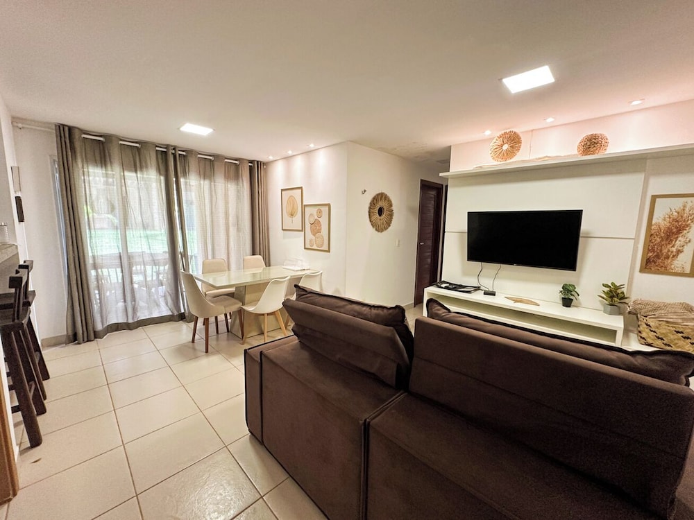Apartamento com Piscina Varanda e Garagem em Pipa