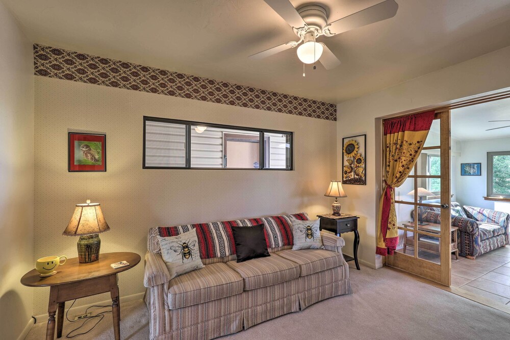 Walk to Watson Lake: Private Prescott Home!
