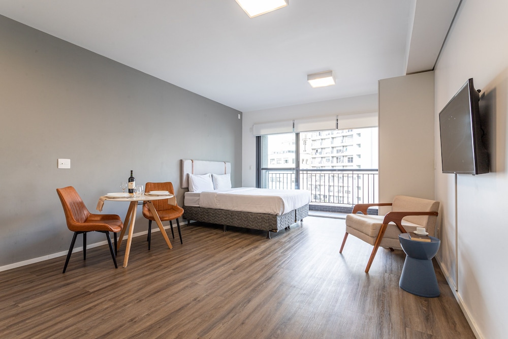 Setin Downtown Genebra by Viva - Apartamentos completos na Bela Vista com piscina