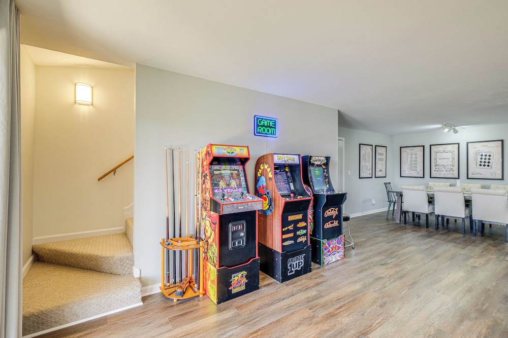 Fish, Boat & Hike: Lakefront Home w/ Game Room!