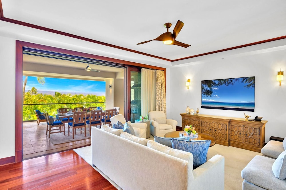 KBM Resorts Free CAR Luxury Oceanfront Villa at Montage Kapalua Bay Private Lanai and BBQ Mon-5203