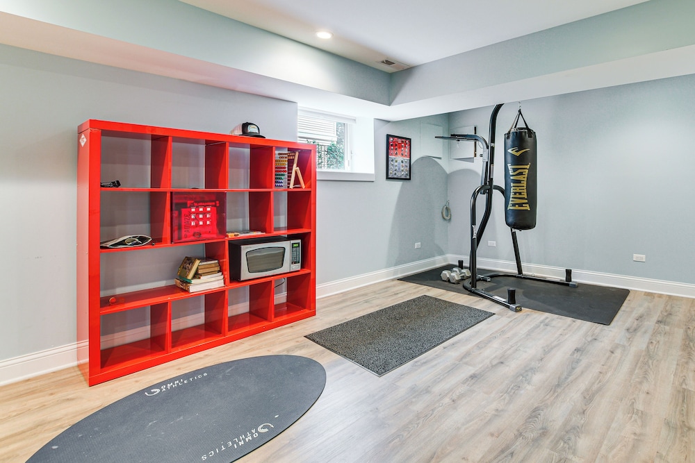 Game Room, Deck & Yard: Chicago Home