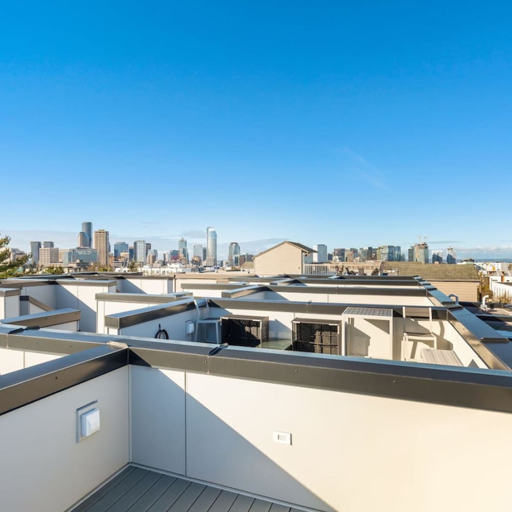 2BR 2BA Capitol Hill Cozy Haven- Rooftop view 3