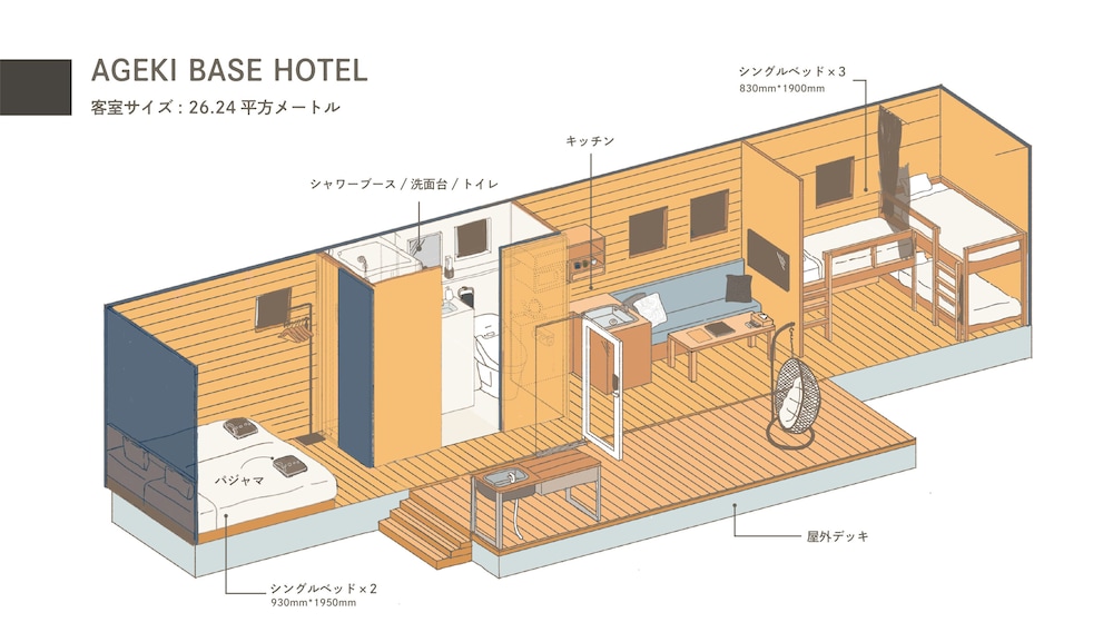 AGEKI BASE HOTEL view 3