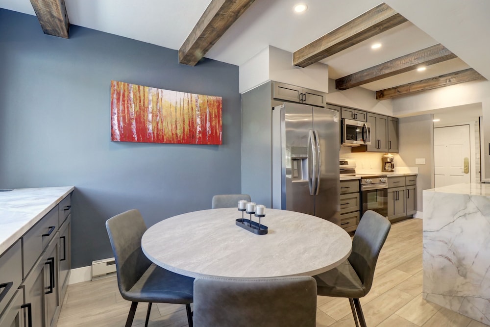 Peaceful Forested Location Next to River, Ski-In Ski-Out Located in Center Village - LD102 by Redawning