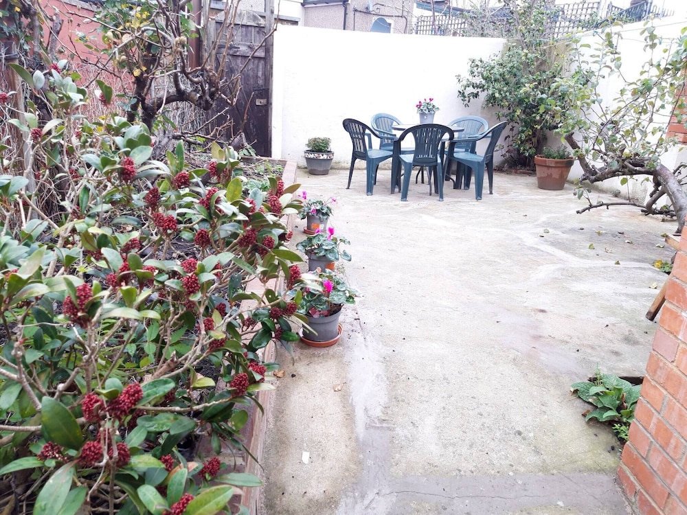outdoor bbq area