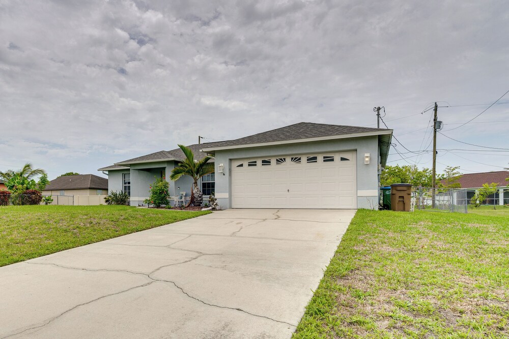 5 Mi to Shore: Gem w/ Pool & Yard in Cape Coral!