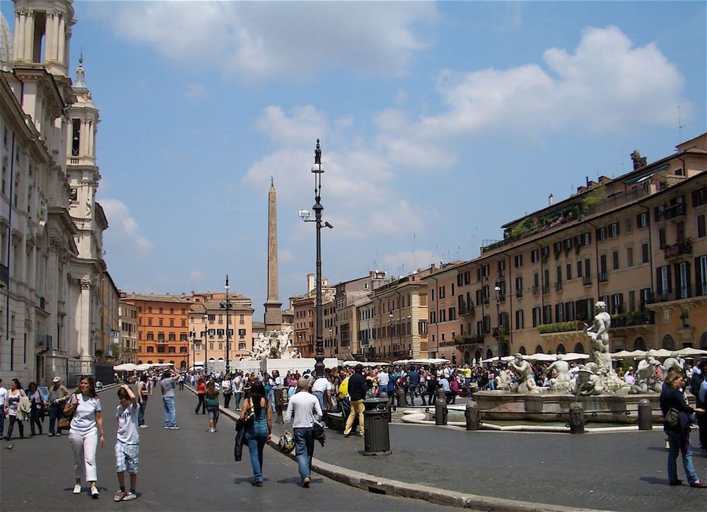 Rome an Aristocratic Apartment in Historic Palace Near the Piazza Navona