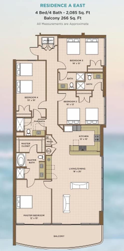 Phoenix Gulf Shores Ii 1805 2 Bedroom Condo