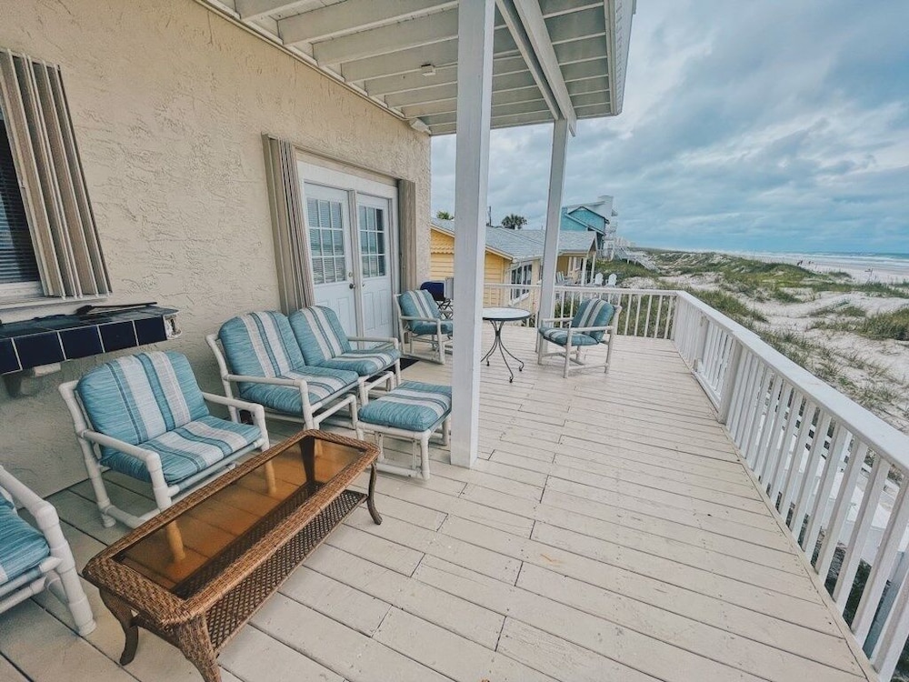 Ocean Front Beach Walking Distance To Flagler 4 Bedroom Home by RedAwning
