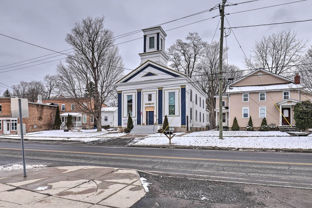 Finger Lakes Rental in Renovated Church: Pets OK! view 4