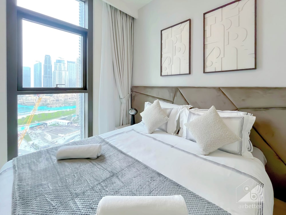 Burj Crown Luxury 3bedroom Balcony & View