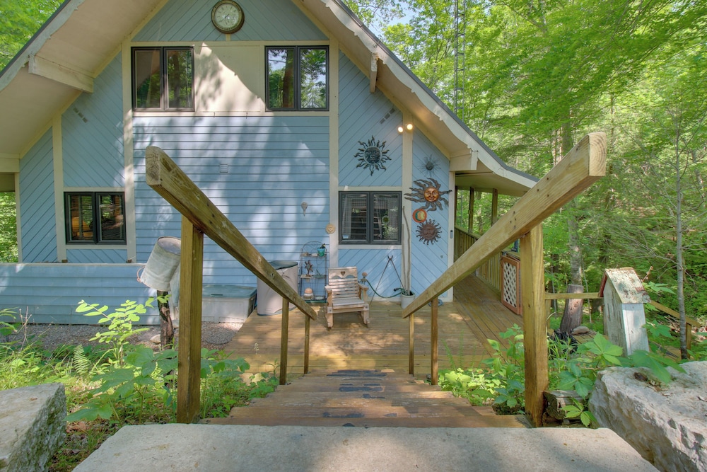 Riverside Cabin w/ 3 Decks in North Vernon! - Property Image 34