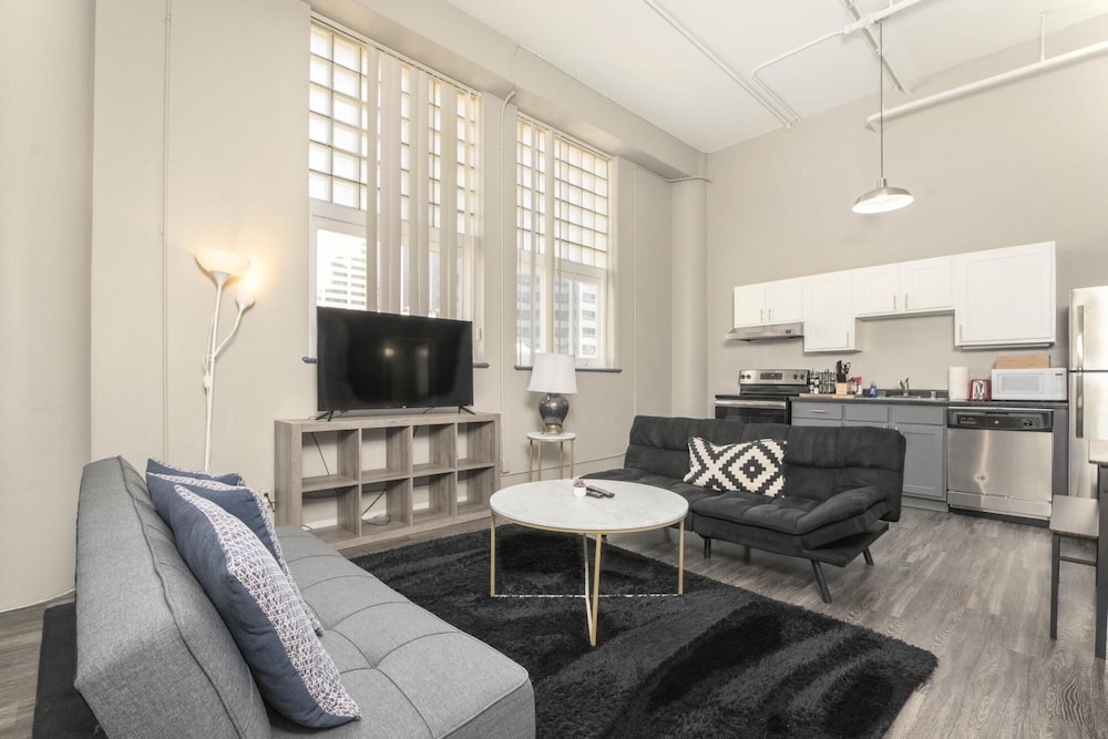 Bright and Airy Downtown Loft Great Wifi view 5