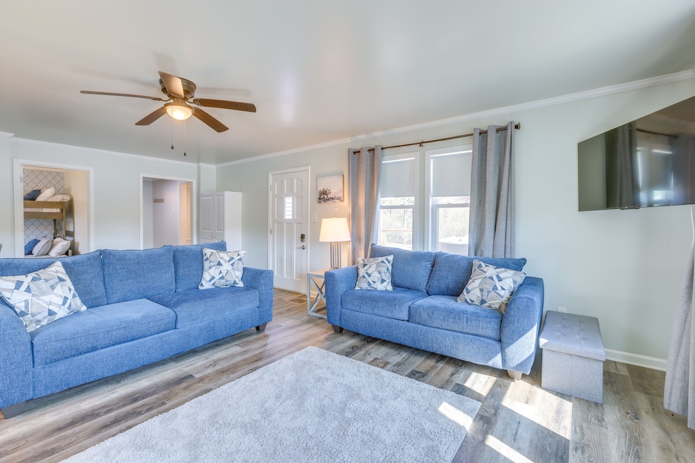 Bright Shelby Cottage w/ Deck Creek Views! - Property Image 14