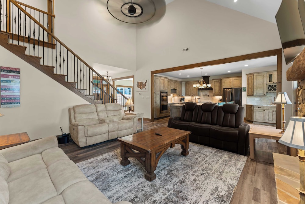 Spacious Waterfront Home on Lake Norman With Firepit, Views, and Dock Access