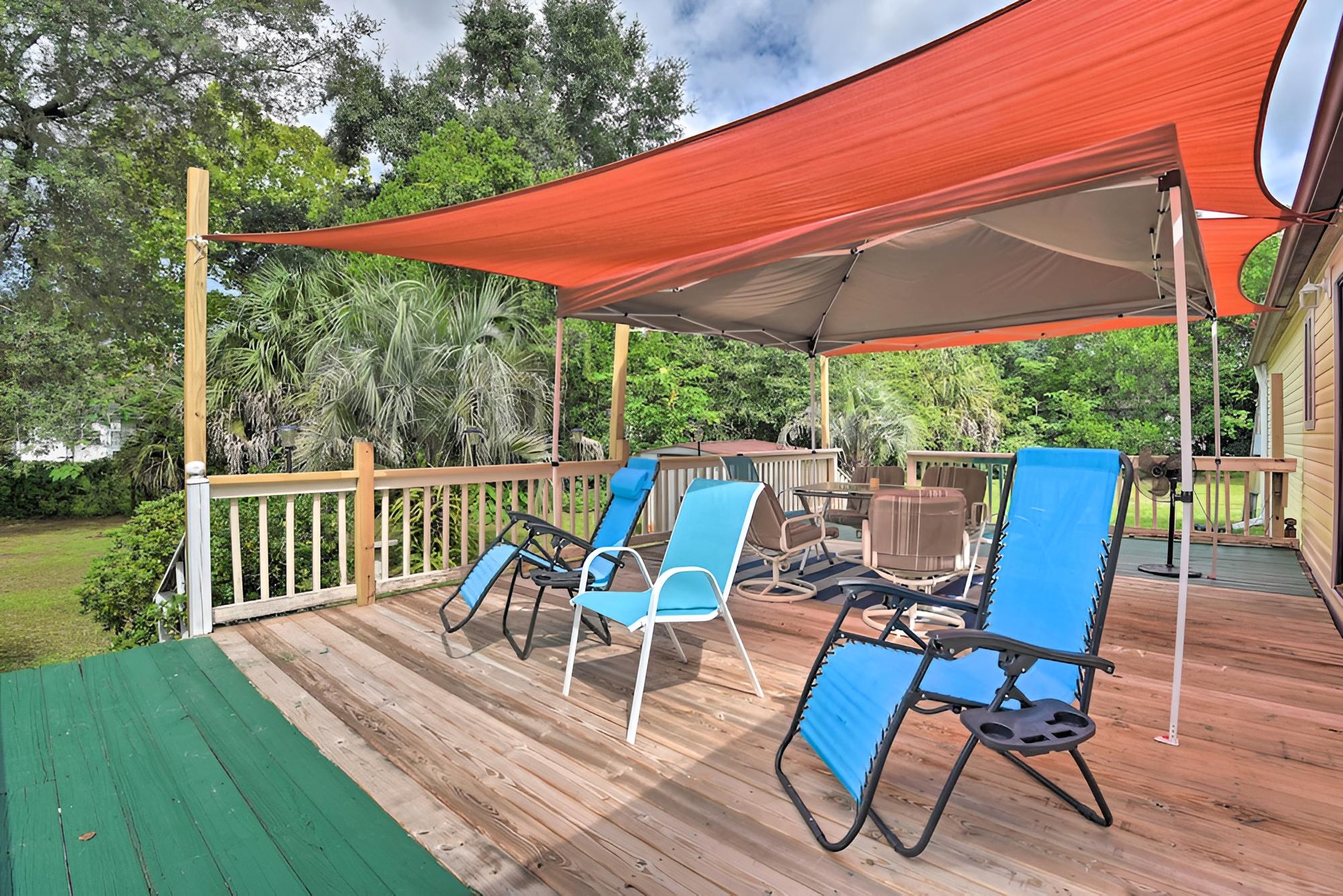 House w/ Deck + Fireplace, Walk to State Park view 4