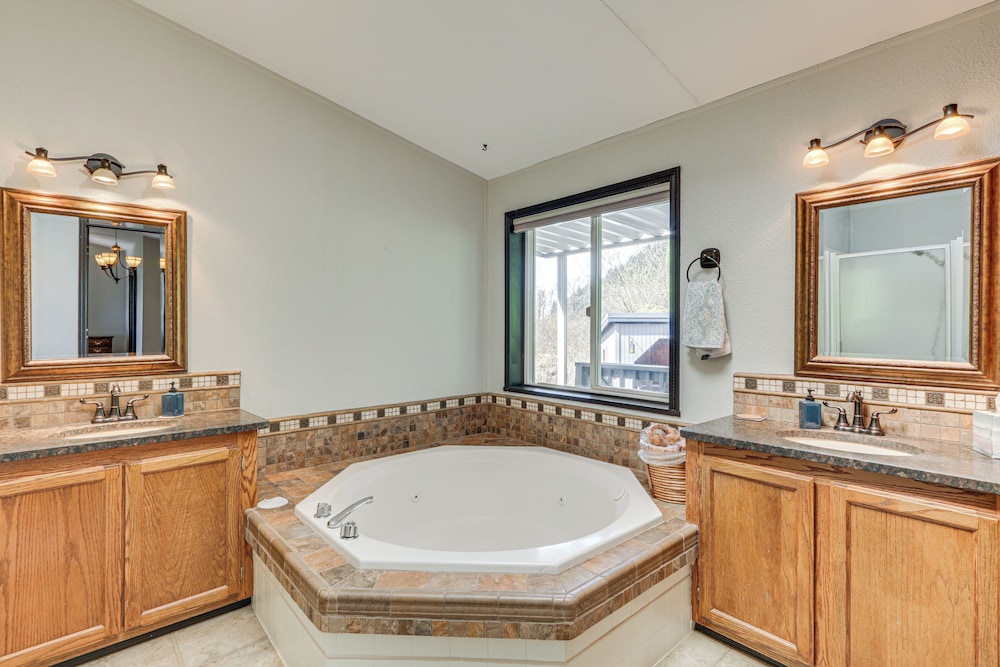 Fish, Swim & Hike: Waterfront Home in Longview!