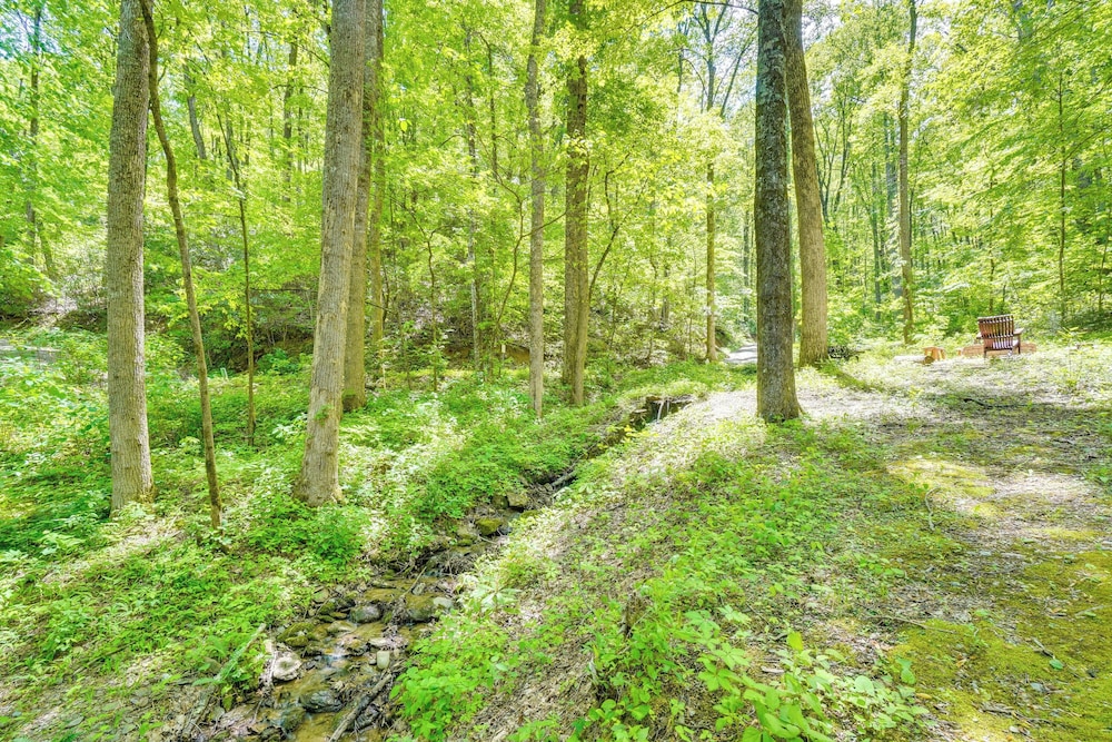 2 Mi to Gsmnp: Peaceful & Scenic Cabin w/ Deck