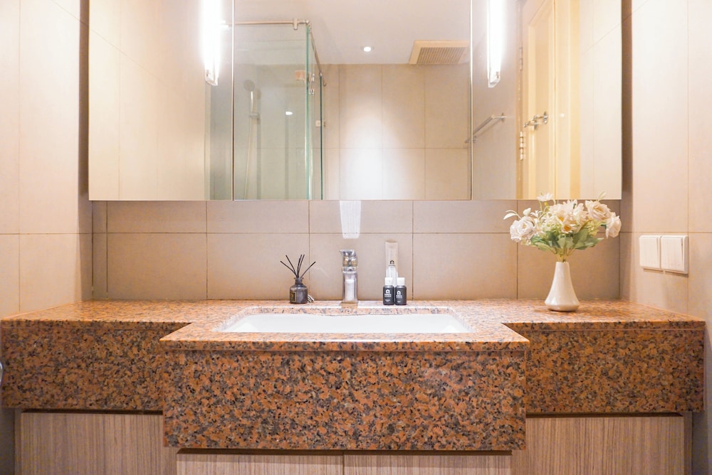 Spacious and Homey 1BR at Talang Betutu Apartment near MRT Station