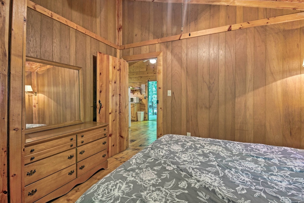 Pisgah Forest 'the Oak' Cabin w/ Deck by Creek view 5