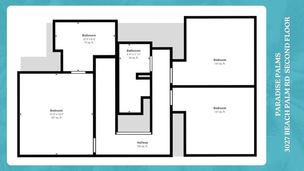 Paradise Palms Resort 4 Bedroom Private Pool Townhome 4 Townhouse