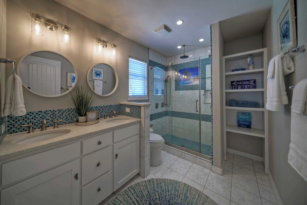 Pool Access, Private Patio Living, Near the Beach Seahorse Cove by Avantstay