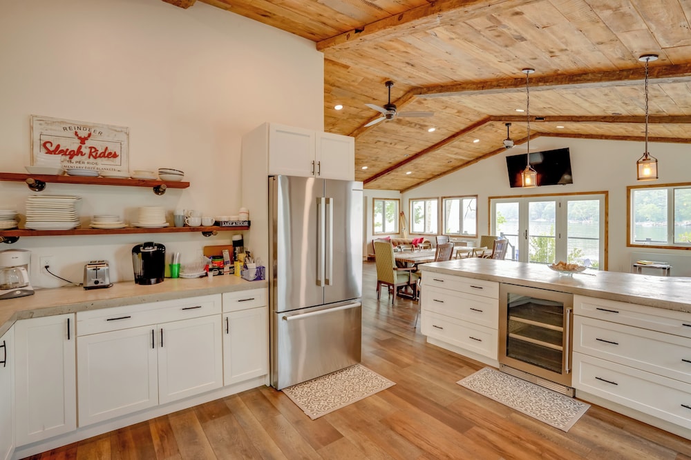 Ski, Skate & Sit Fireside: Crooked Lake Getaway