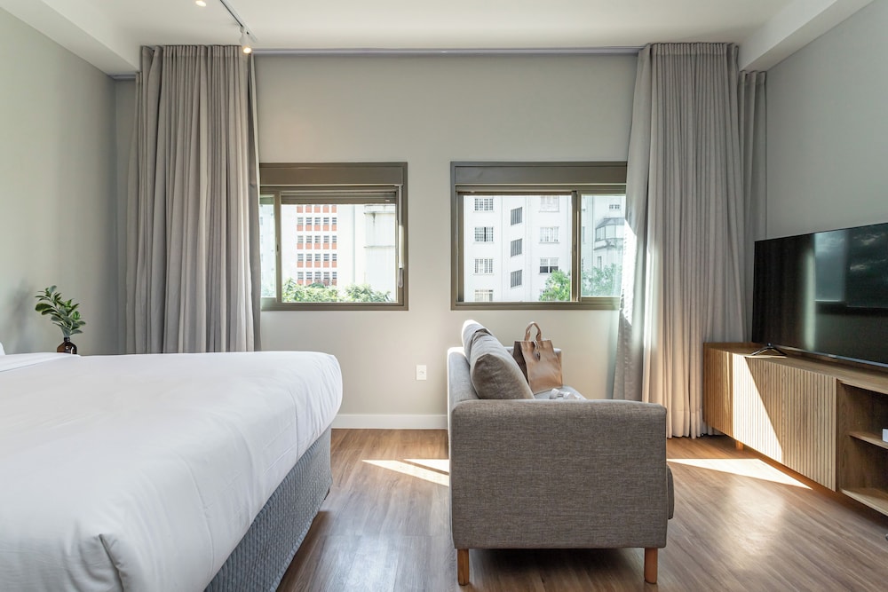 Ayra Higienópolis - Apartamentos mobiliados com excelente vista e localização
