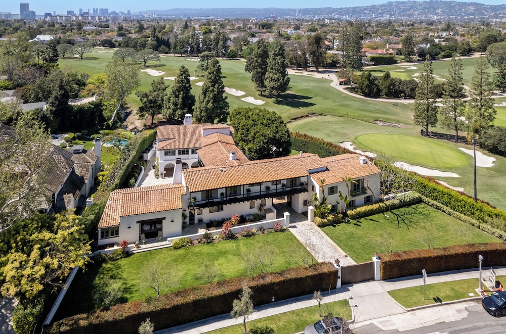 Howard Hughes Estate - Spanish Revival Gem w/ Pool, Wine Cellar & Guest House