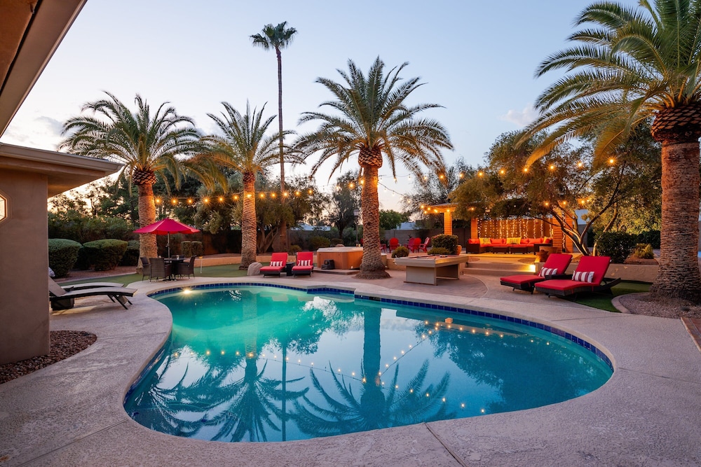 Sunset Palms-pool, Spa & Sports Court-scottsdale