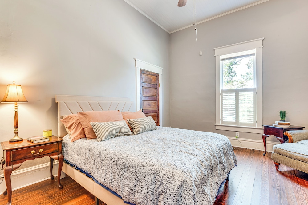 Walk to Mcdonough Square: Historic Home w/ Yard!