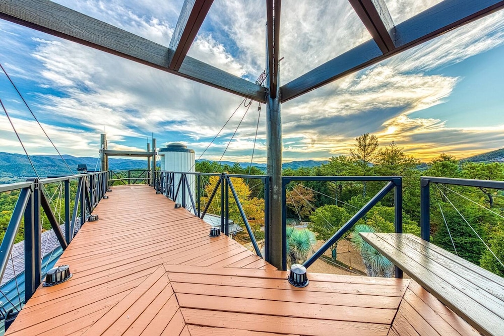 Belltop Architectural Wonder on Private Mountain