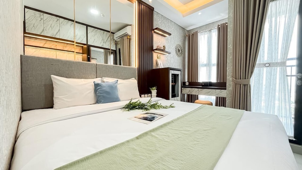Earth Tone Studio Apartment At Transpark Bintaro