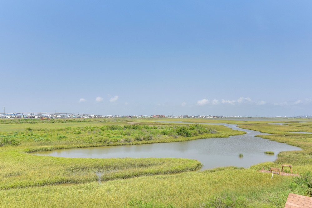 Walk to Shore: Surfside Beach Home w/ Bay Views