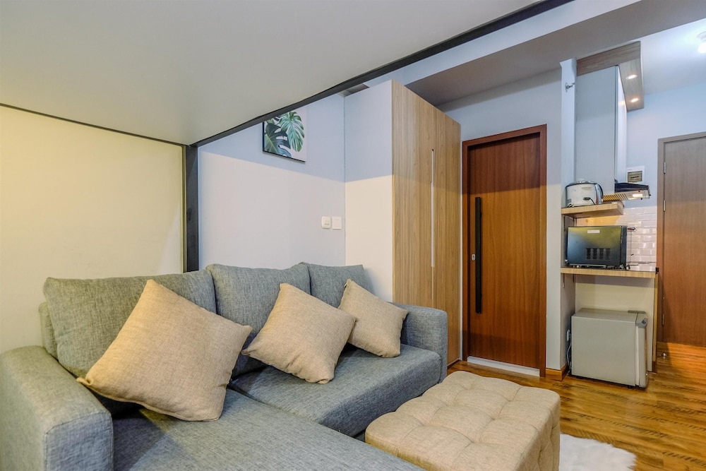 Enjoy and New Furnished Studio at Podomoro Golf View Apartment