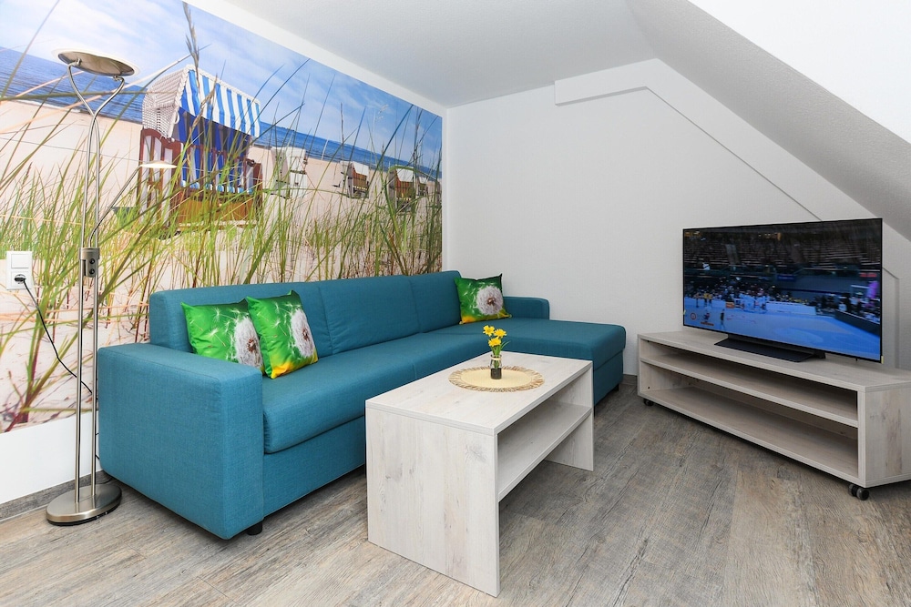 Helle Ferienwohnung fur Zwei Personen in Bensersiel
