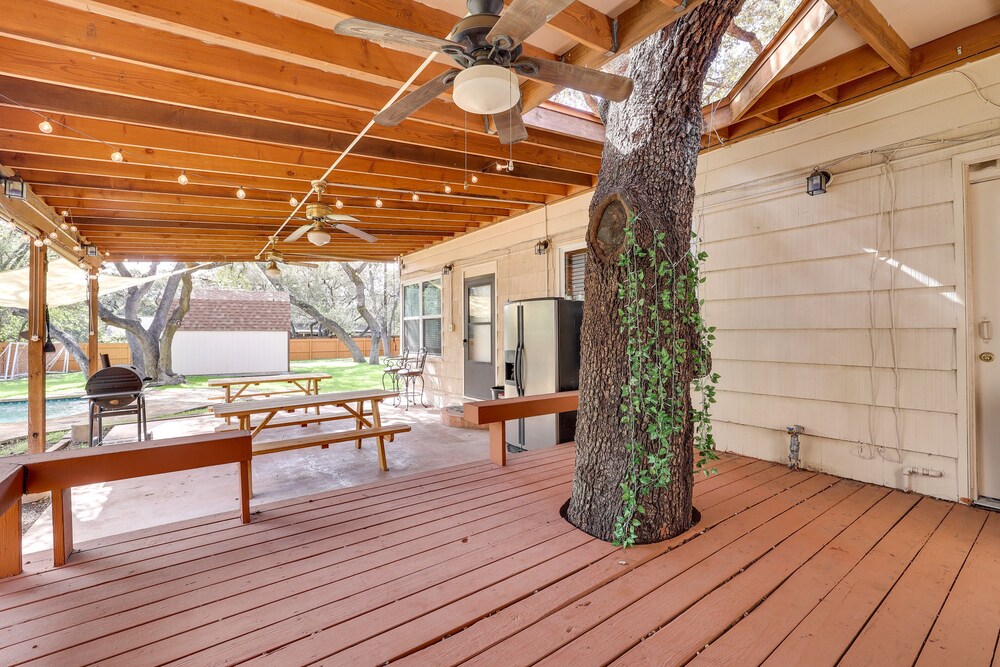 San Antonio Home: Private Pool & Covered Patio view 4