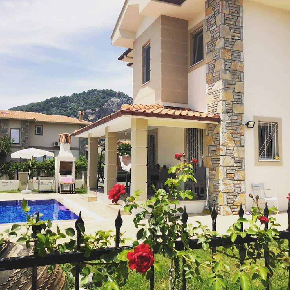 Inviting 4-bed Villa Nil Dalyan With Child Pool view 2