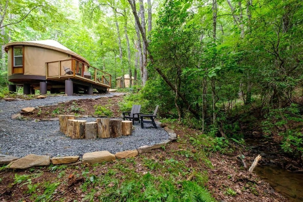 Creekside Yurt - The Whisperer