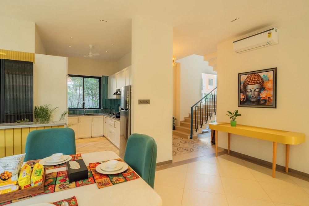 ELIVAAS Laguna Camellia | Luxe 4 BHK Villa Near Popular Beaches with Private Pool