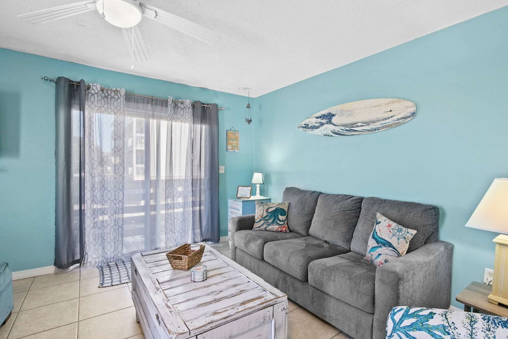 Spacious 2BR Condo With Pool Steps From the Beach