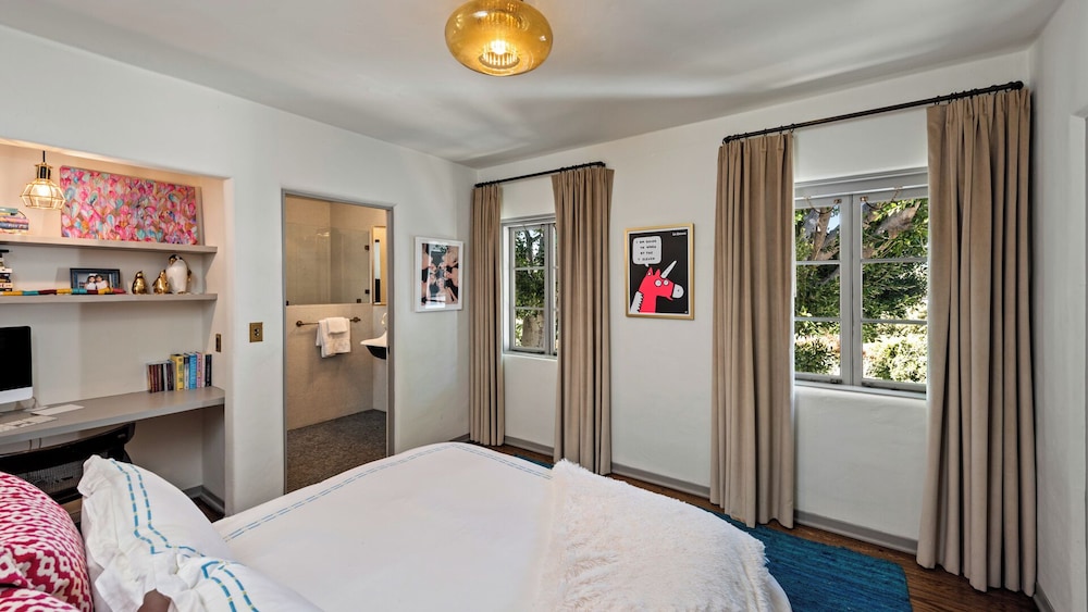Howard Hughes Estate - Spanish Revival Gem w/ Pool, Wine Cellar & Guest House