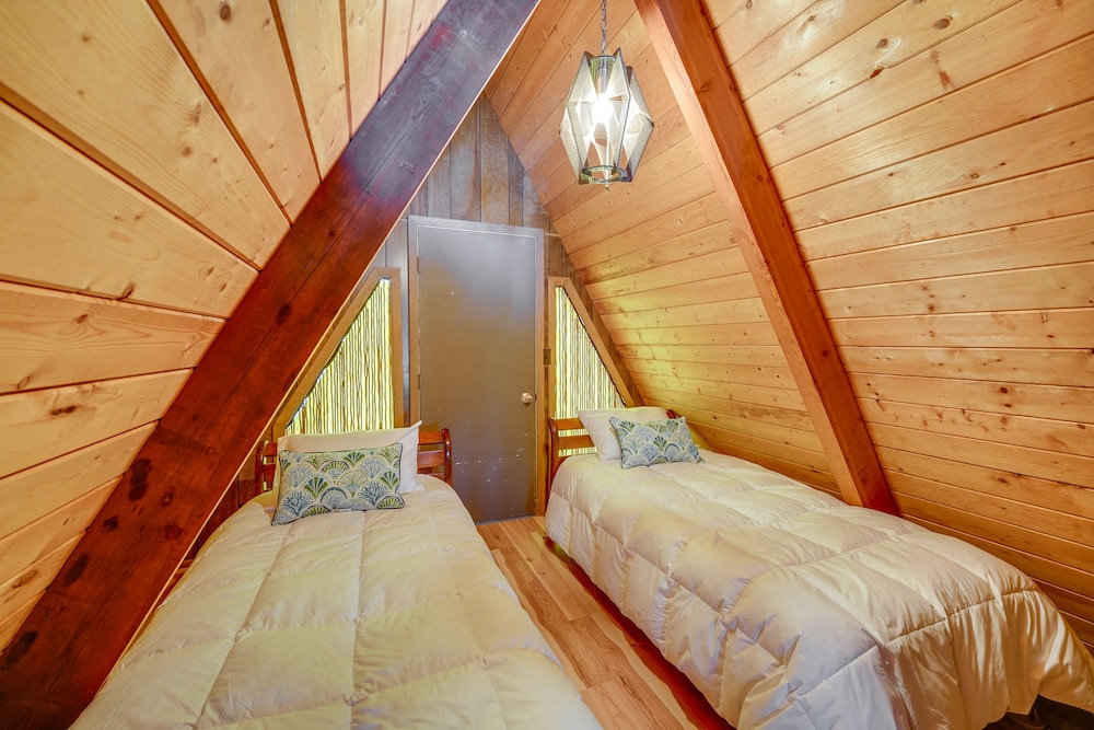Long Lake Cabin w/ Kayaks, Private Beach & Dock! view 4