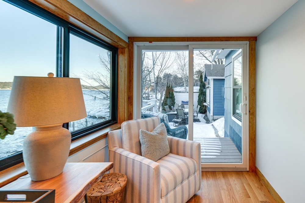 Winnipesaukee Lakefront Home With Dock & Views! view 5