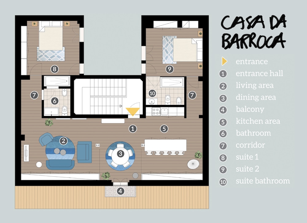 Casa da Barroca: spacious A-location designer loft