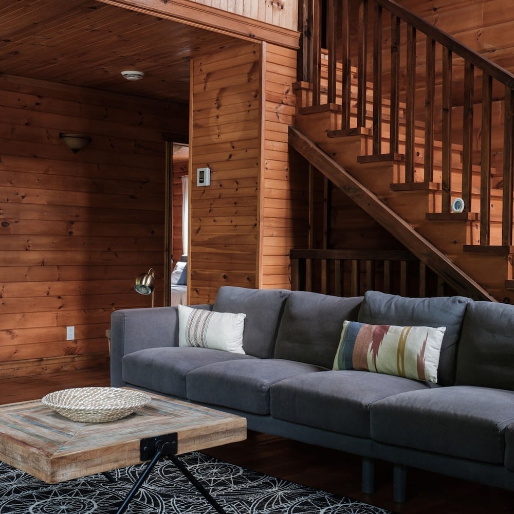 Chalet Bonheur -spa in Nominingue